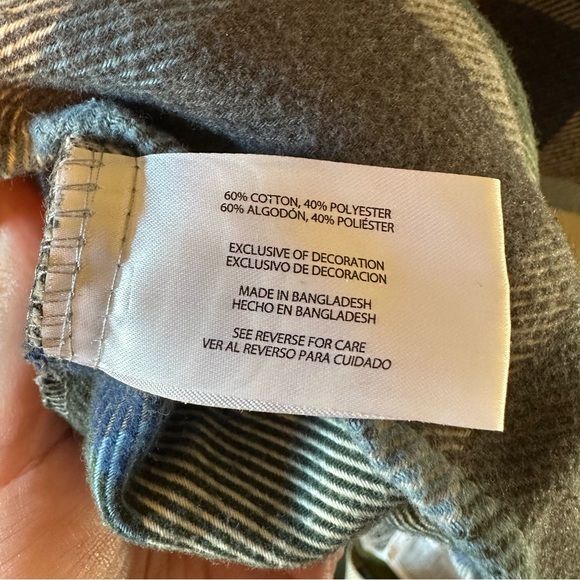 Orvis Big Bear Flannel Shirt Mens Extra Large XL Lumberjack Dadcore Cabincore - Picture 10 of 11